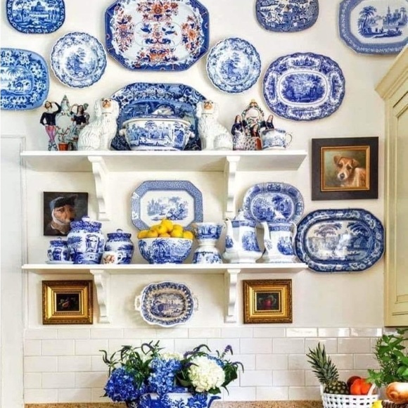 Arabia Finland Vintage Transferware Dinner Plate 1920’s - Picture 12 of 12